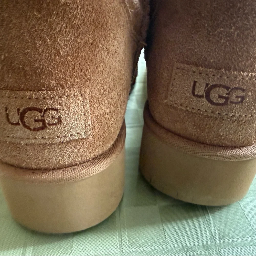 UGG Women's Suede‎ Winter Boots - Chestnut